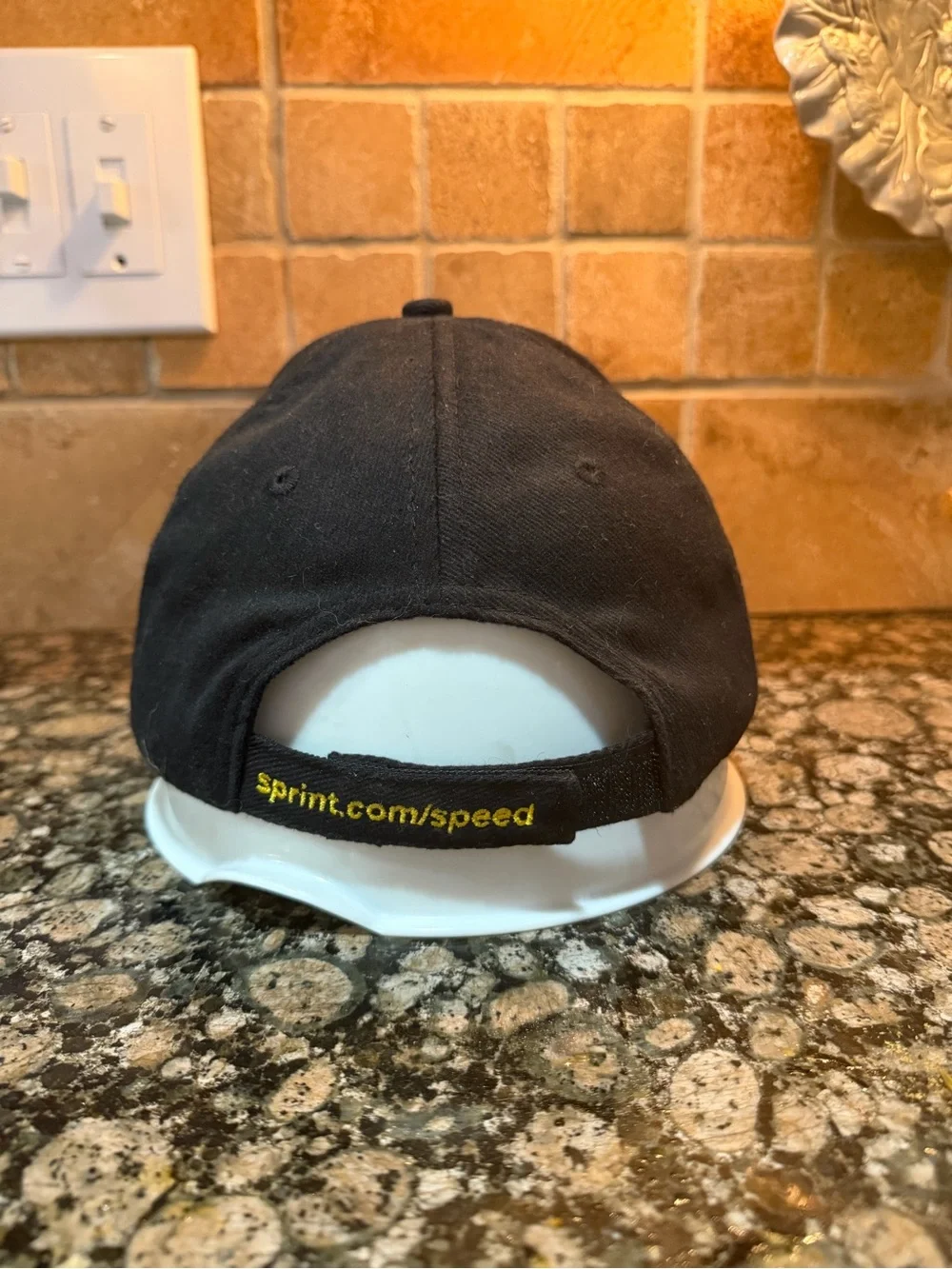 Nascar Camo Sprint Cup Series Hat with White Piping